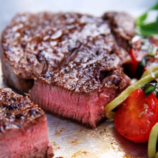 Restaurant-style Steak & Pasta