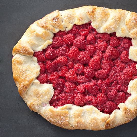Raspberry Galette
