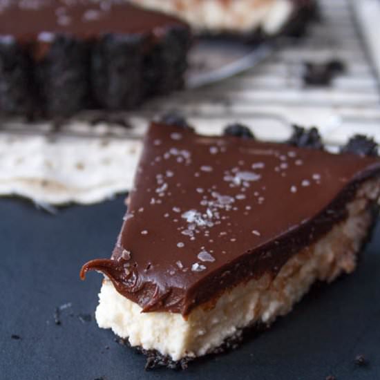Salted Chocolate Mascarpone Tart