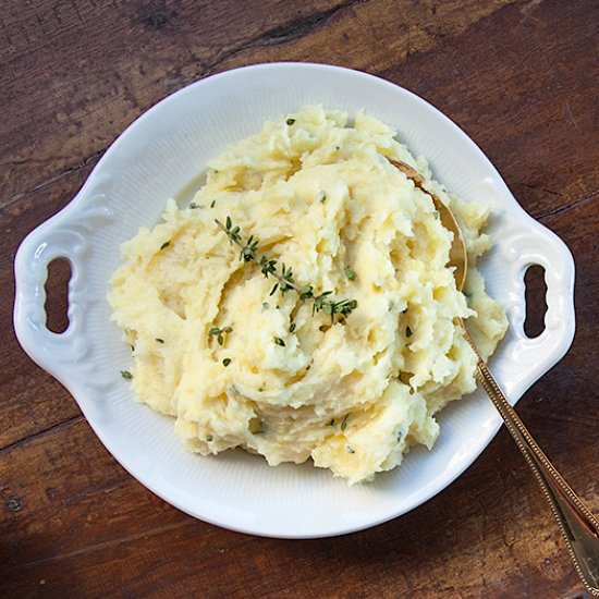 Goat Cheese Mashed Potatoes
