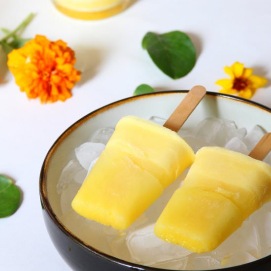 Creamy Orange Popsicles