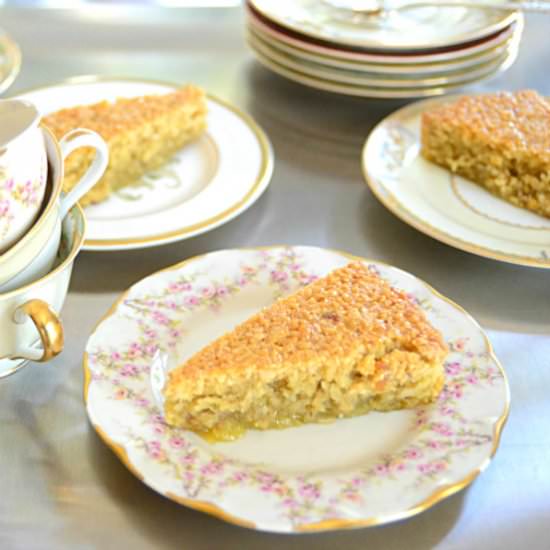 Gluten Free Portuguese Almond Tart