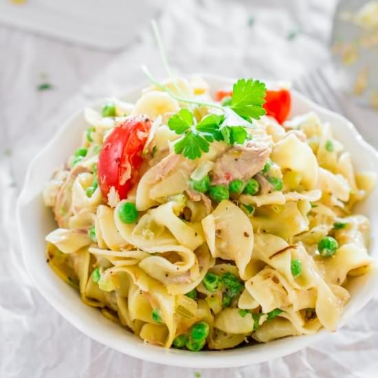 The Ultimate Tuna Noodle Casserole