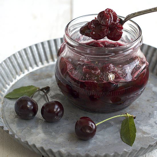 Sour Cherry Jam