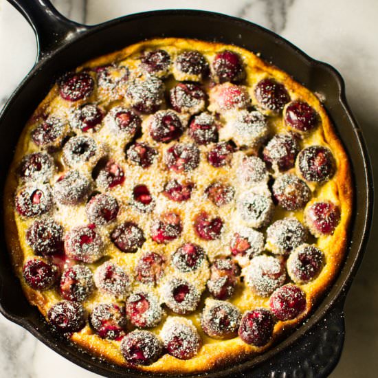 Black Cherry Clafoutis