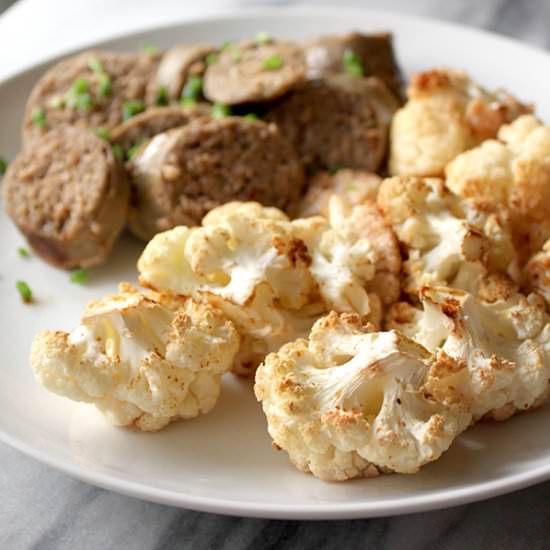 Roasted Lemon & Paprika Cauliflower