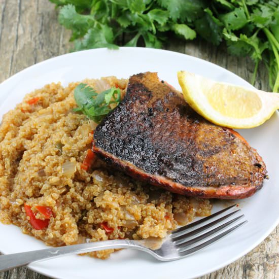Sweet and Spicy Salmon