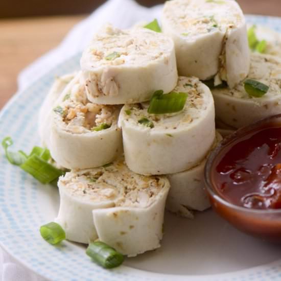 Chicken Tortilla Rollups