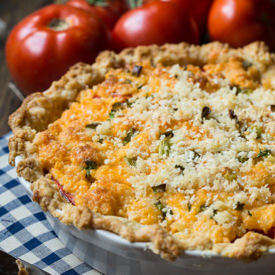 Savory Tomato Pie
