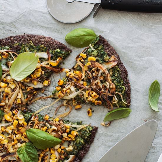 Summer Quinoa Pizza