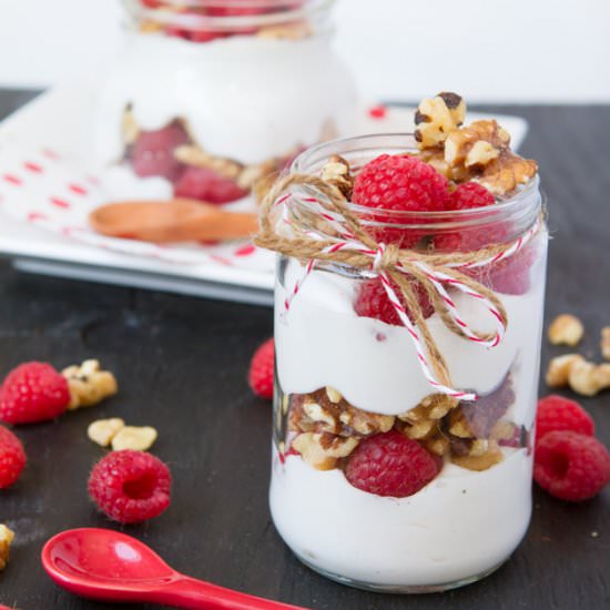 Vanilla Creme Pudding Parfaits