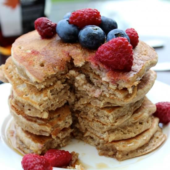 Oatmeal Cookie Pancakes