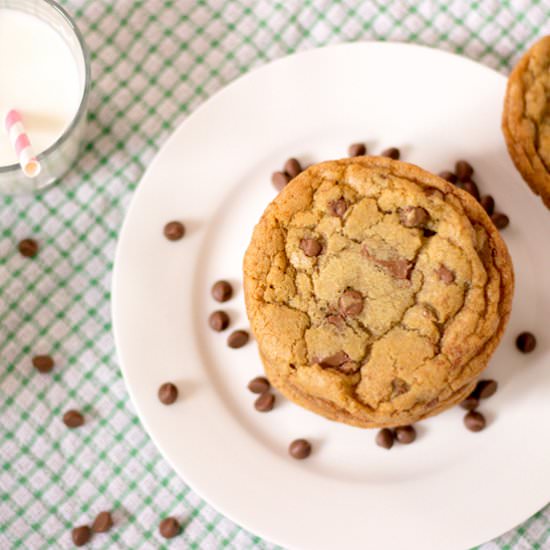 Orange Choc Chip Cookies