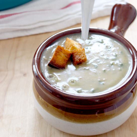 Potato, Fennel, and Kale Soup