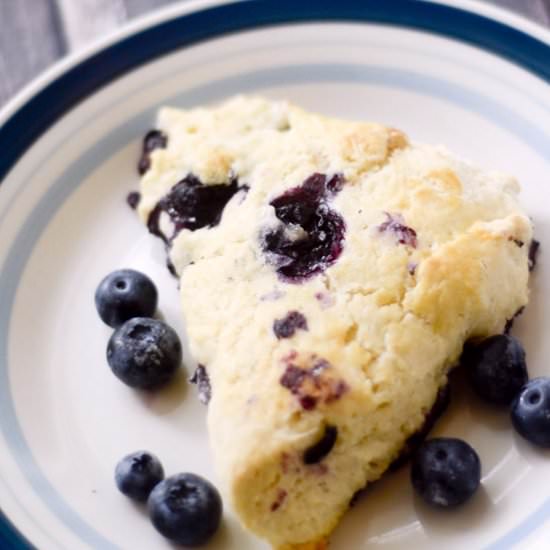 Healthy Blueberry Scones