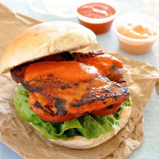 Nando’s Peri Peri Chicken Burger