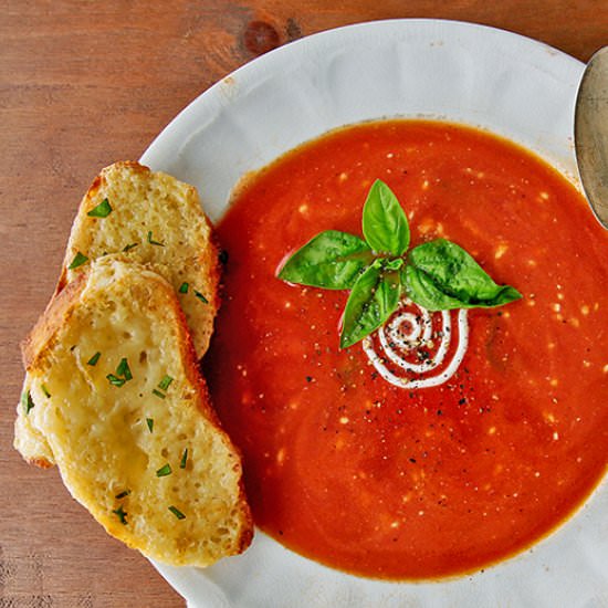 Garden Fresh Tomato Soup