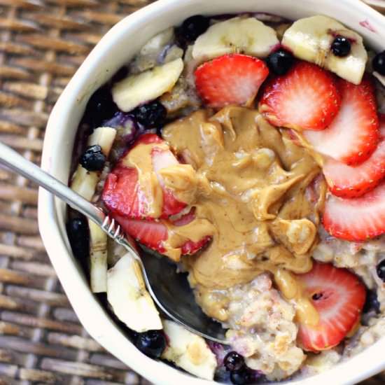 Summer Berry Oatmeal