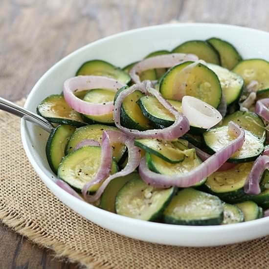Zucchini & Onions