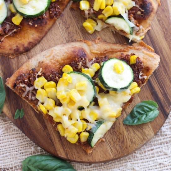 Sundried Tomato Pesto Pizza