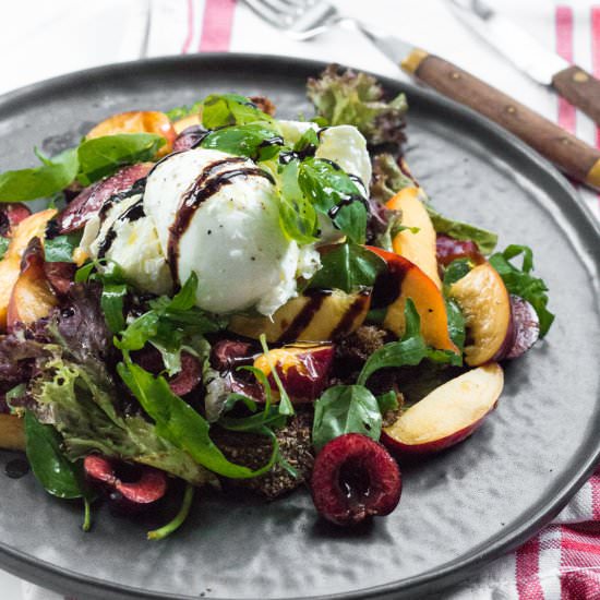 Stonefruit Caprese