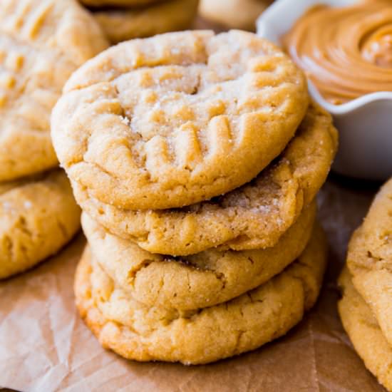 Classic Peanut Butter Cookies