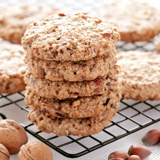 Oatmeal hazelnut walnut Cookies