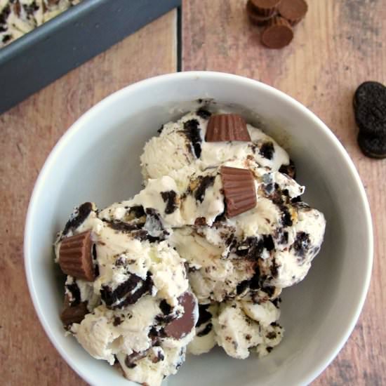 Peanut Butter Oreo Ice Cream