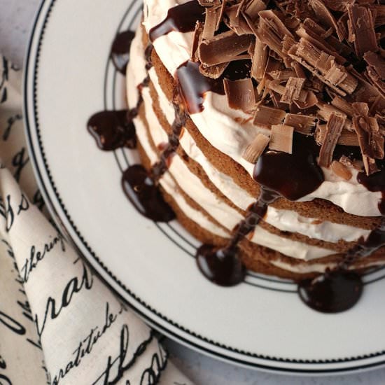 Milk Chocolate Nutella Torte