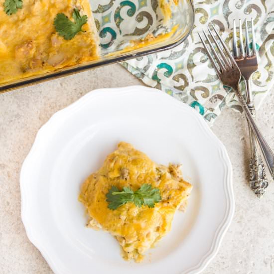Chicken sour cream casserole