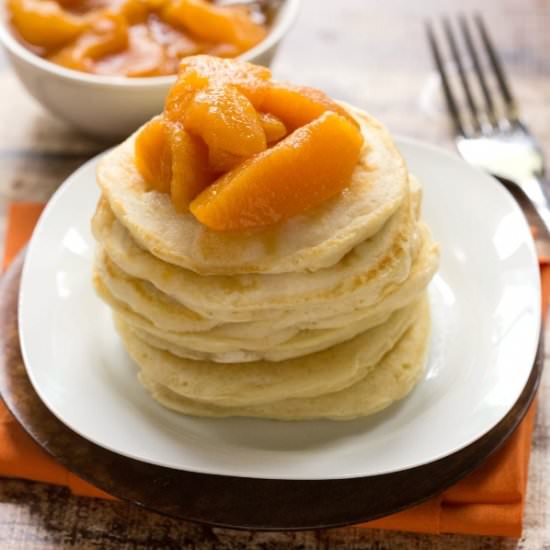 Light & Fluffy Seltzer Water Pancakes
