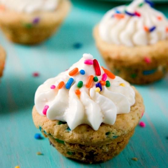 Funfetti Sugar Cookie Cups