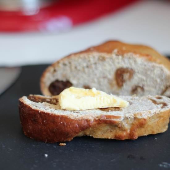 Fig Bread – A Yeast-free Version