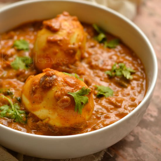 Creamy Egg Curry