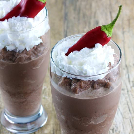 Mexican Chocolate Frappe