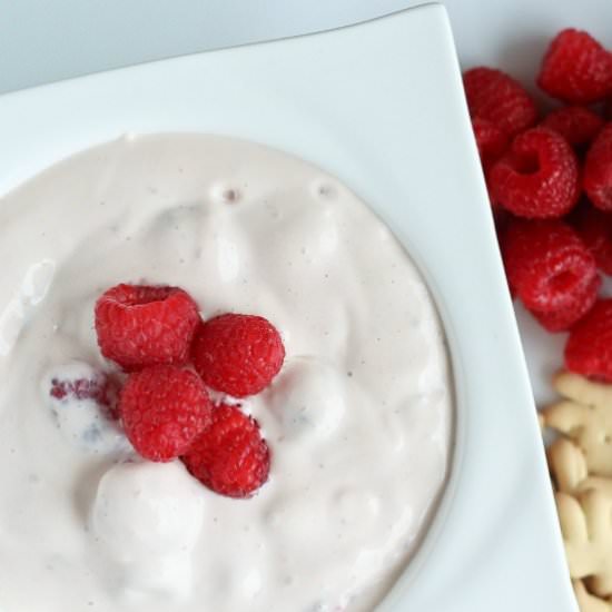 Raspberry Cheesecake Dip