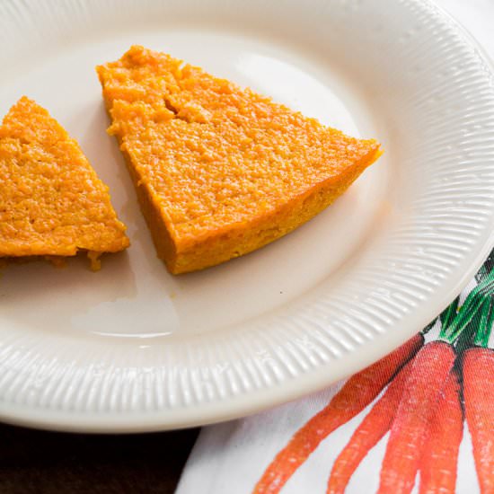 Carrot Souffle for Dessert