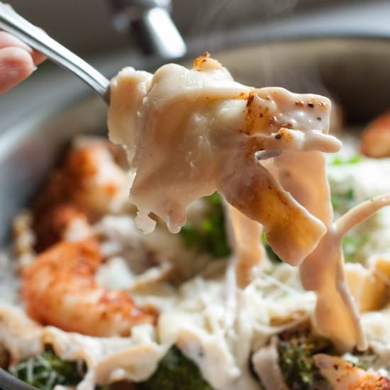 Cajun Shrimp and Broccoli Pasta