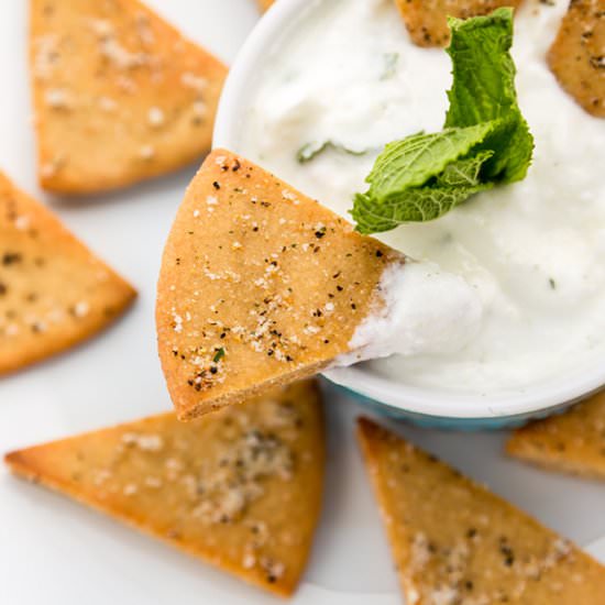 Whole Wheat Pita Chips