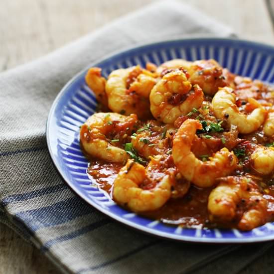 Tangy Tamarind Prawns