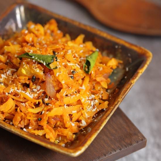 Raw Papaya Stir Fry