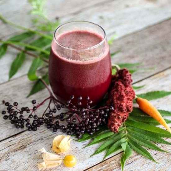 Elderberry, Ground Cherry & Sumac