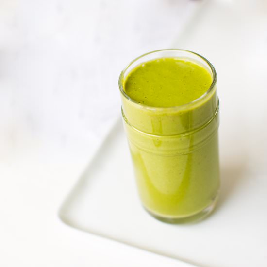 Frosty Sweet Green Smoothie