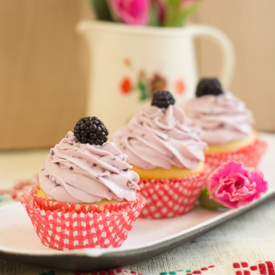 Blackberry Lemon Muffins