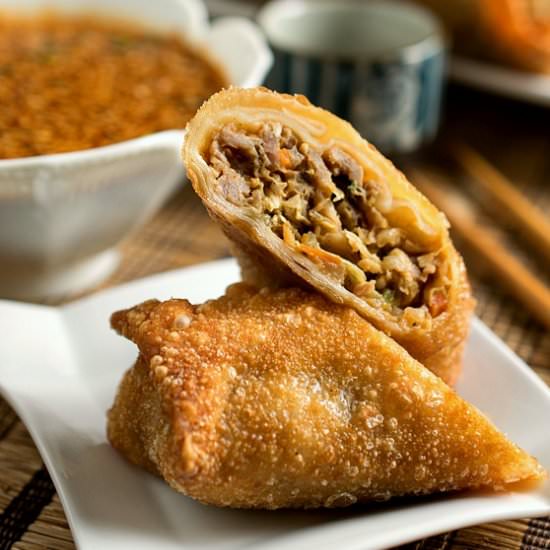 Bulgogi Egg Rolls