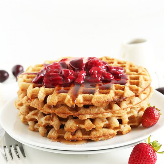 7 Ingredient V GF Waffles