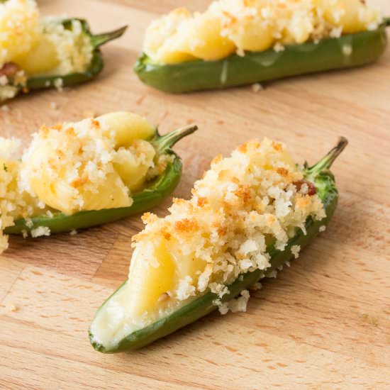 Macaroni and Cheese Jalapeños