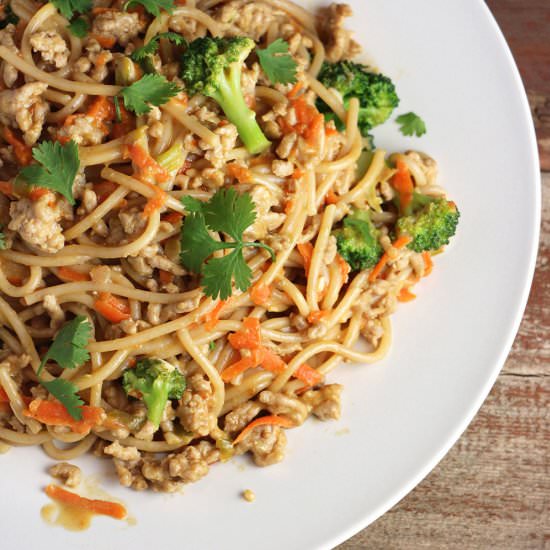 Asian Pork Noodles
