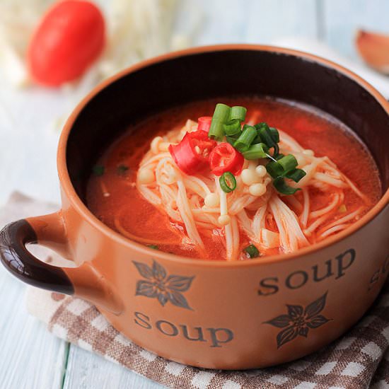 Easy Ketchup Mushroom soup