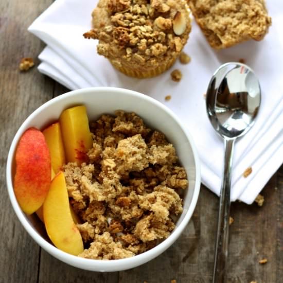 Whole Wheat Granola Muffins